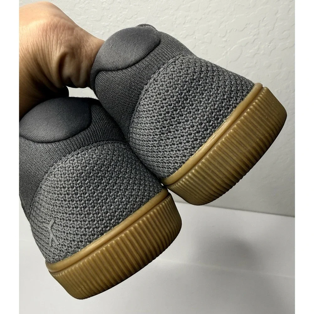 Flux Footwear Adapt Trainer Shoes Men Sz 11 Gray Gum Outsole Minimalist Active